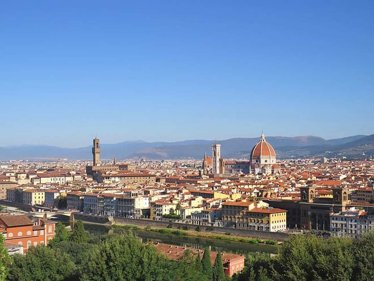 Private Tour - Grand Panoramic Tour of Florence and Wine tasting