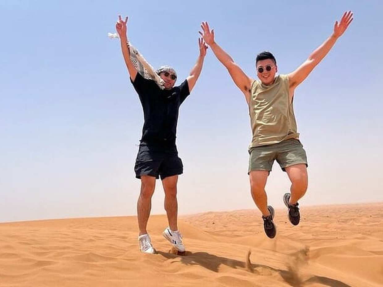 Safari privé dans le désert de Dubaï le matin, photo 3
