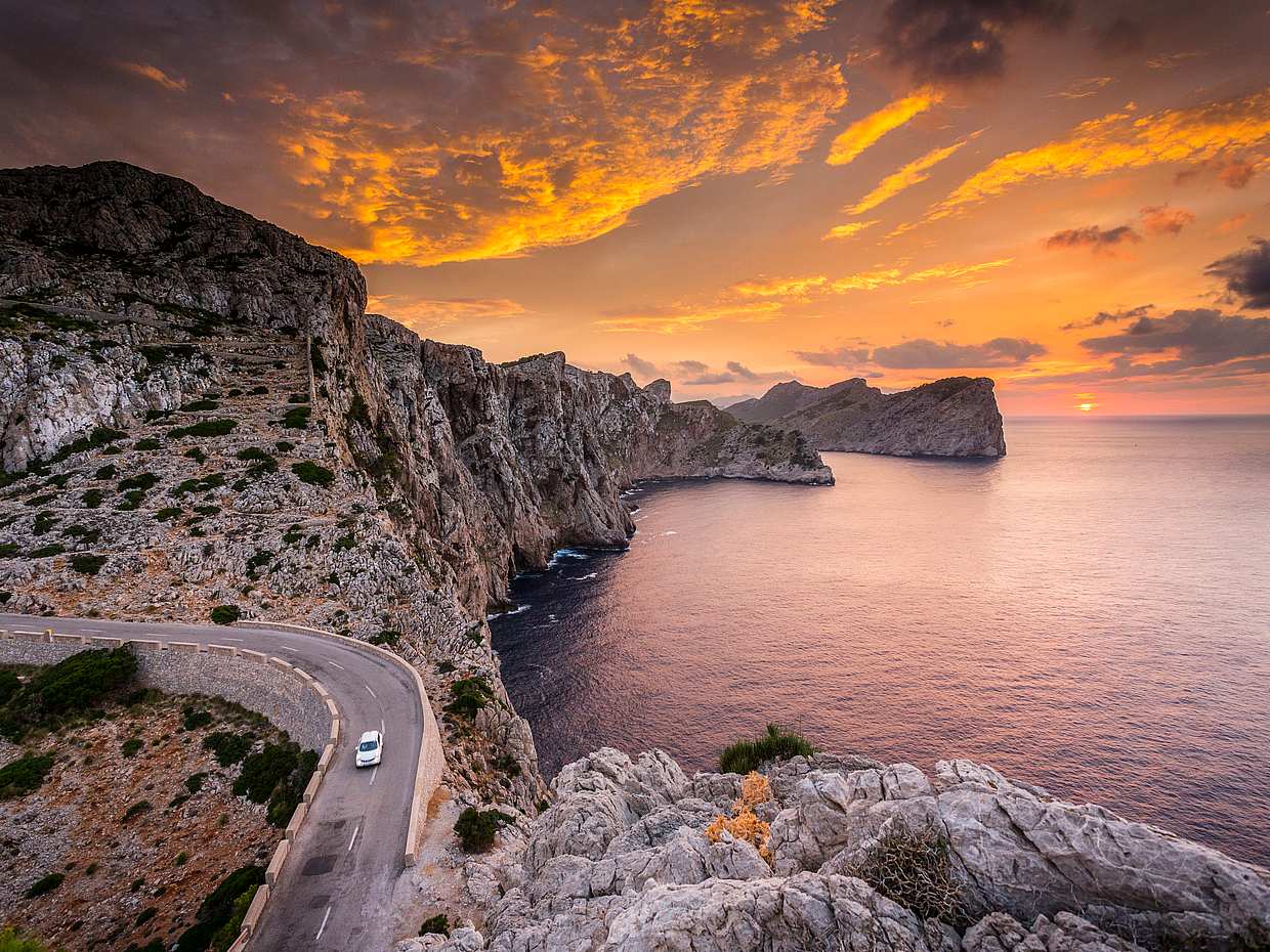 Cap Formentor Sunset Helicopter Flight