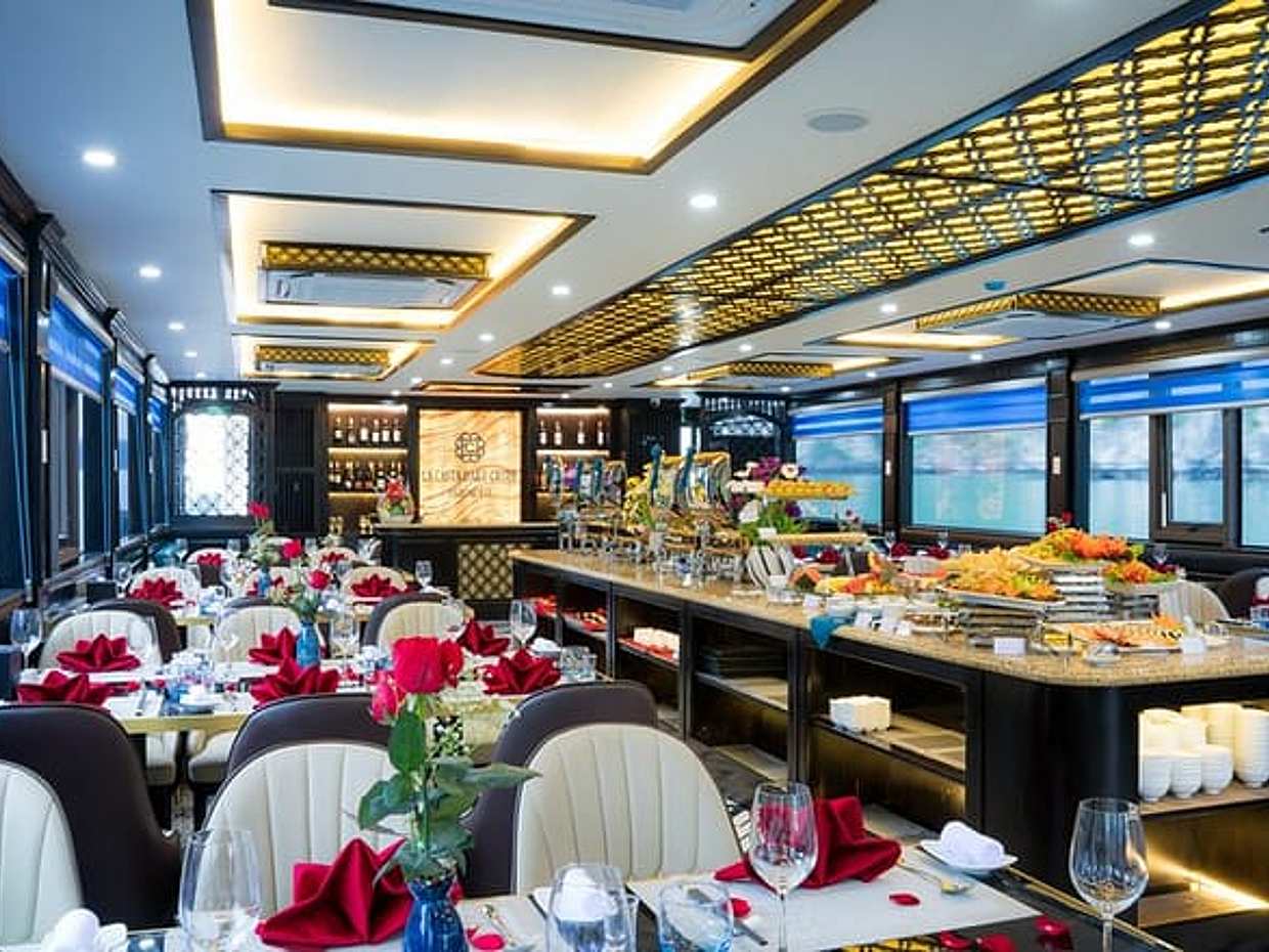 Best Seller Halong Luxury Day Cruise: Buffet Lunch & Sunset Party, Vietnam, photo 4