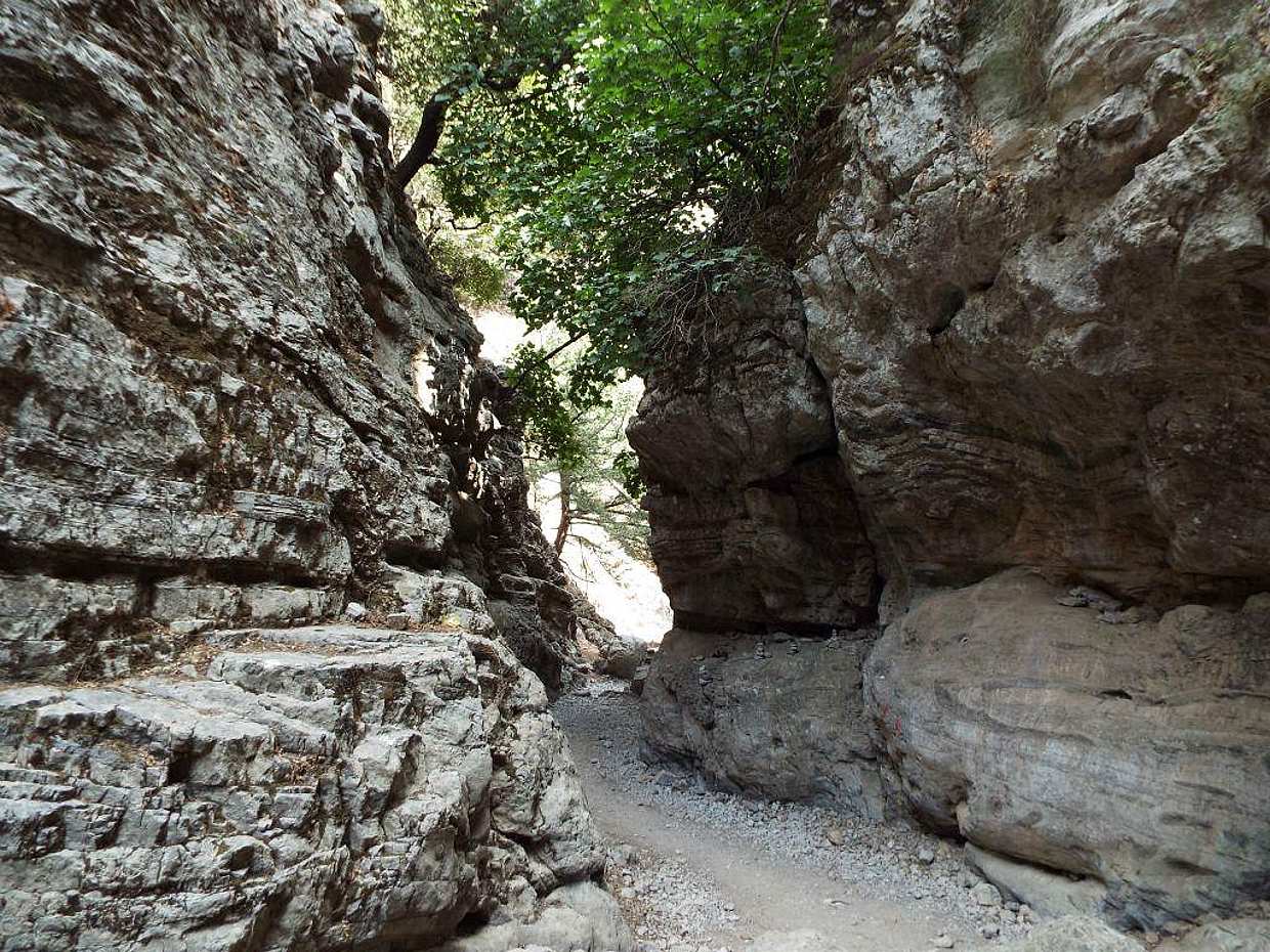 Imbros Gorge from Chania in Greece, photo 2