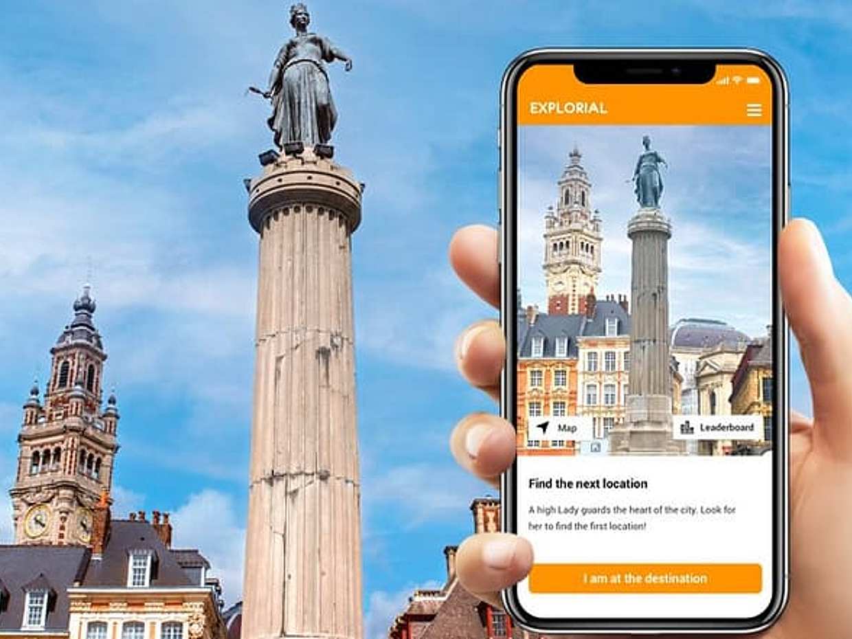 Lille Tour Autoguiado a Pé e Caça ao Tesouro na França, La Madeleine, photo 2