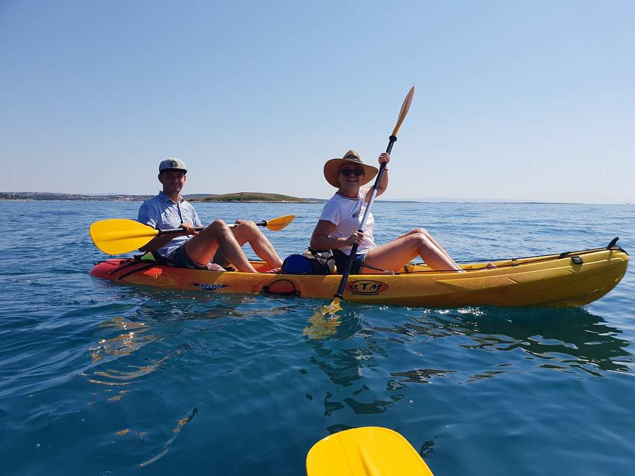 Pieno speleo-safari in kayak in Croazia, Premantura, photo 2
