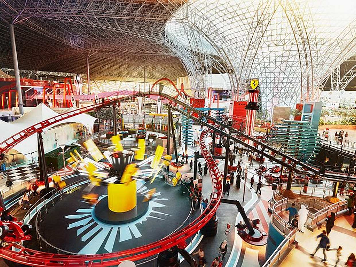 Ferrari World with Free shuttle in United Arab Emirates, Abu Dhabi