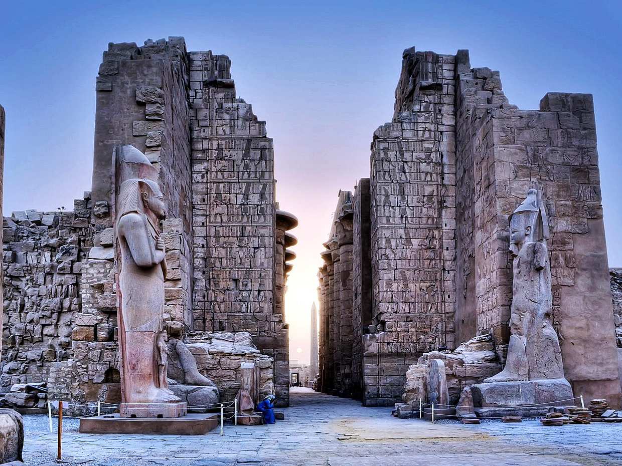East Bank of Luxor with Karnak and Luxor Temples Private Tour in Egypt