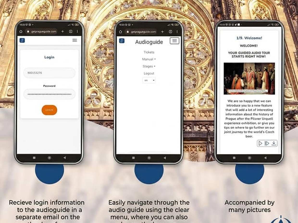 Château de Prague : Billet d'entrée avec transfert en bus et audioguide en Tchéquie, photo 3