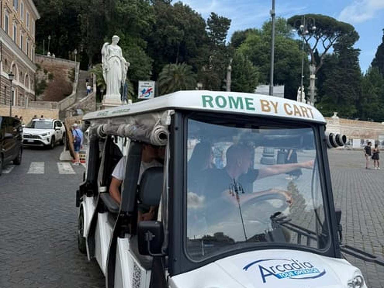 3 Hour Private Guided Tour of Rome on a Golf Cart, photo 4