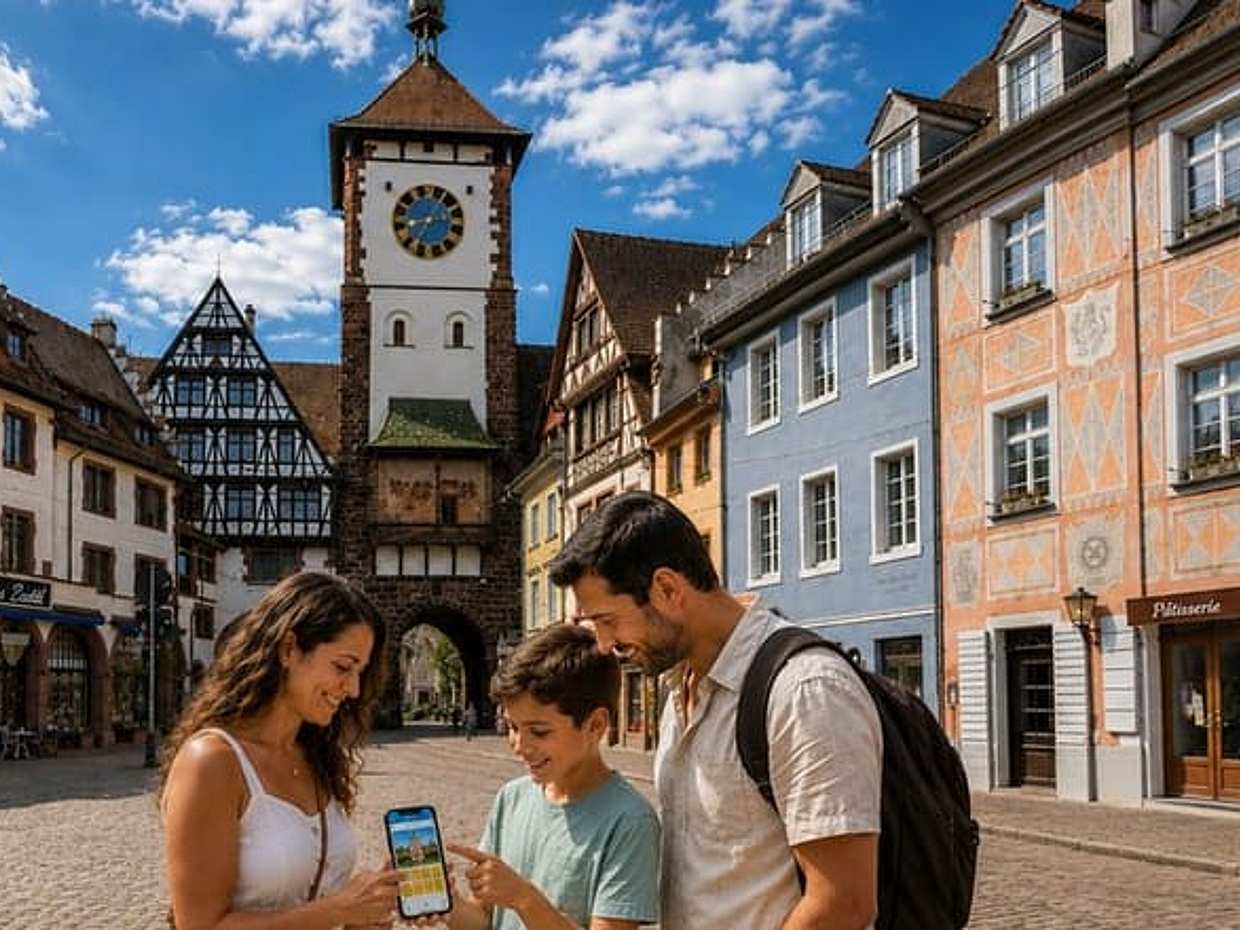 Freiburg Scavenger Hunt & Highlights Self-Guided Walking Tour