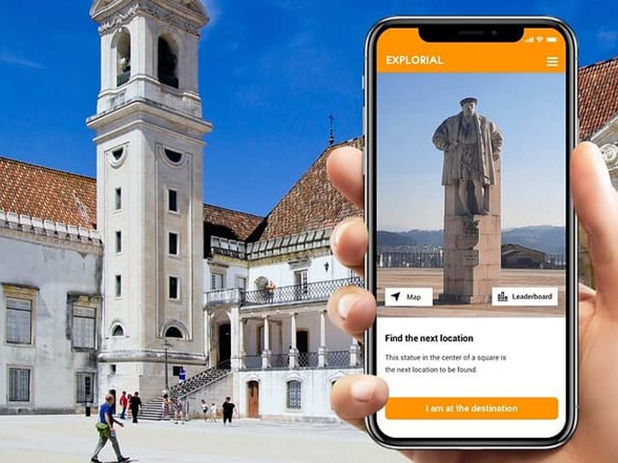 Coimbra Kendi Kendine Rehberli Şehir Yürüyüş Turu ve Portekiz'de Çöpçü Avı