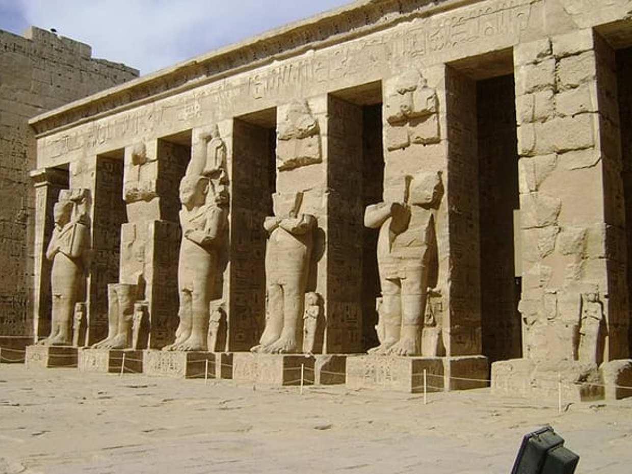 Howard Carter House and Ramesseum Temple in Luxor, photo 3
