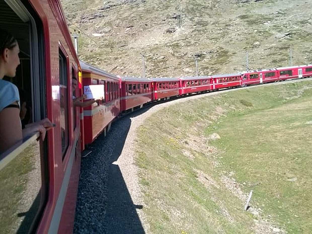 Lake Como, Swiss Alps and Bernina train. Departure from Milan, photo 3