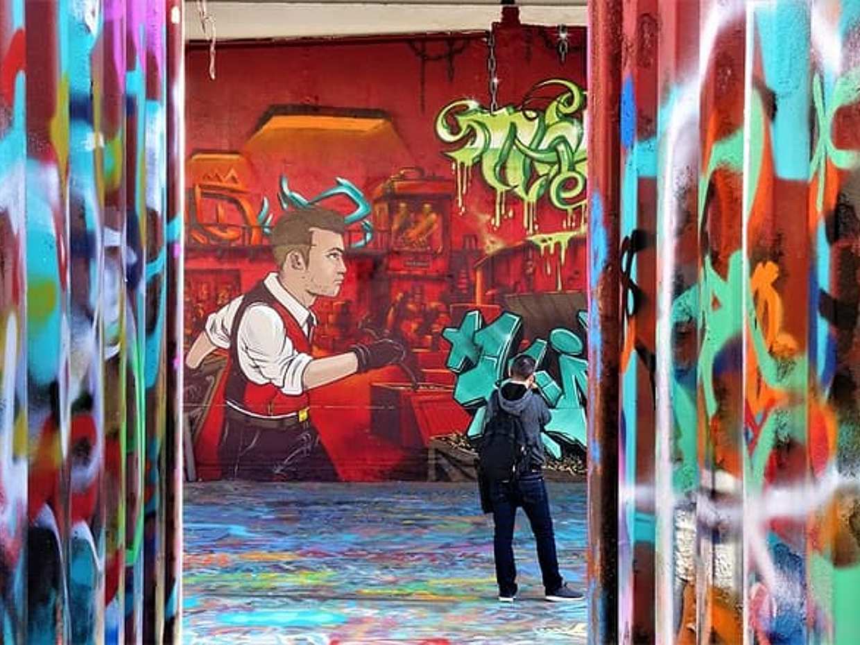Paris Street Art bike tour - Open Air Museum