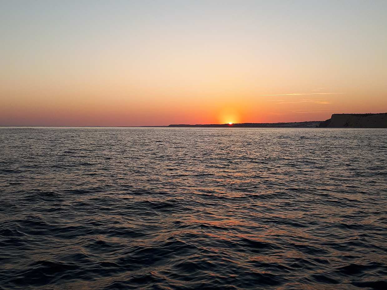 Cruzeiro ao pôr do sol em Lagos, Ponta da Piedade, Portugal., photo 2