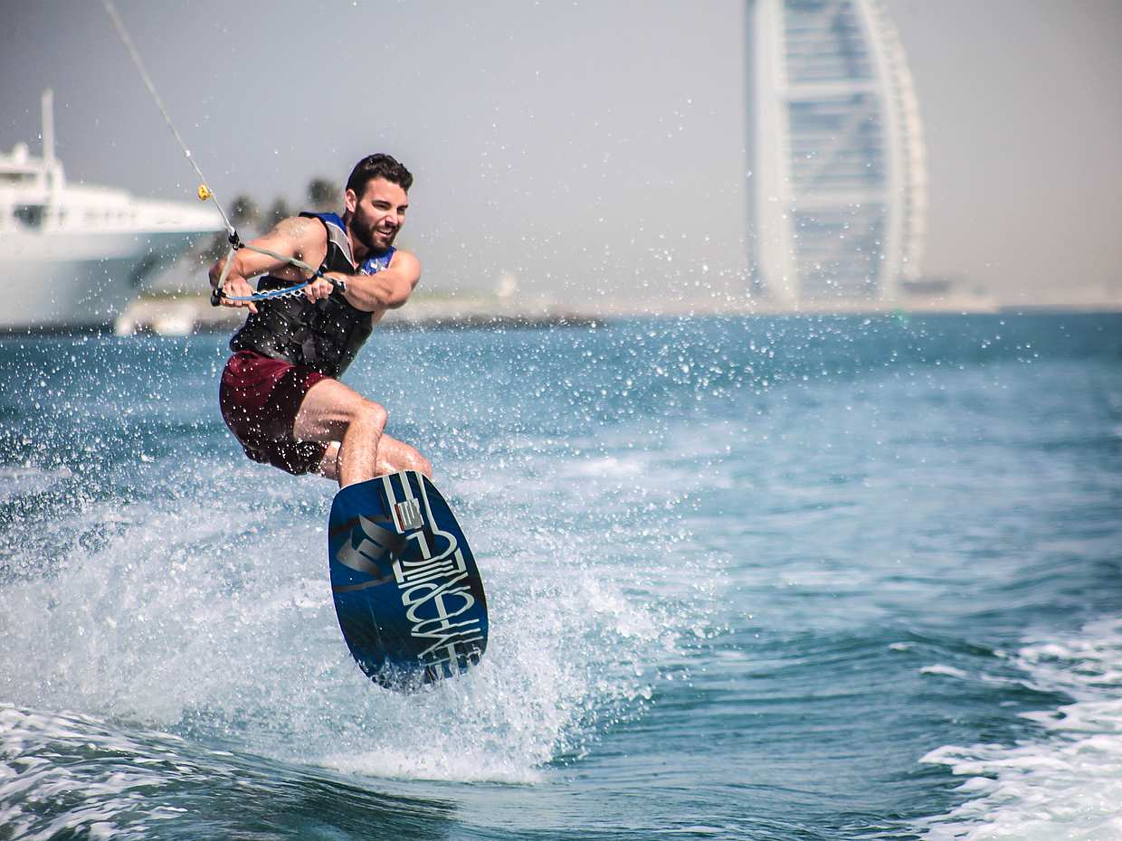Wakeboarding in Dubai, United Arab Emirates, photo 3