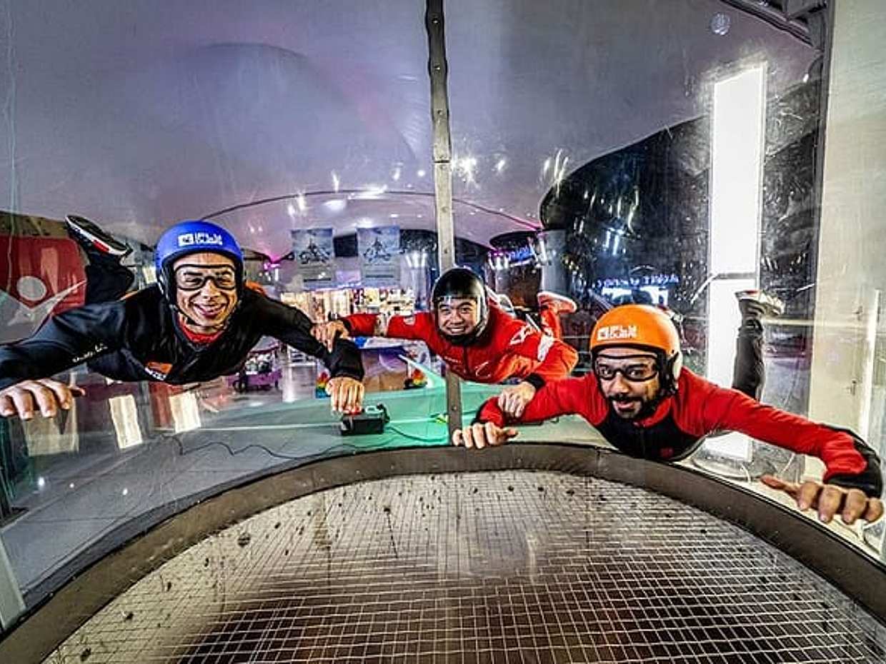 Dubai IFly Indoor Skydiving Erlebnis in den Vereinigten Arabischen Emiraten, photo 4
