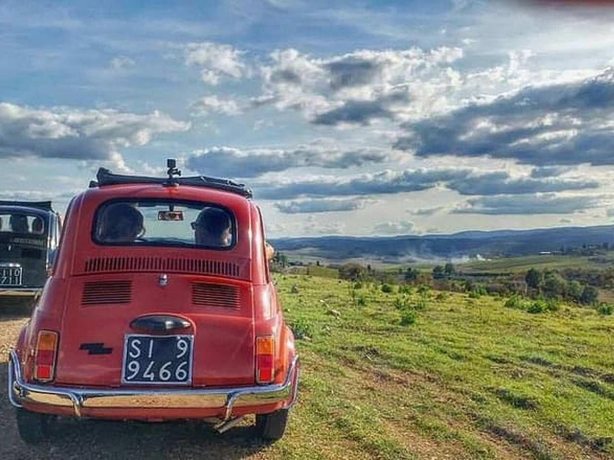 Tour in Fiat 500 tra le Strade del Chianti da San Gimignano in Italia, Siena, photo 5