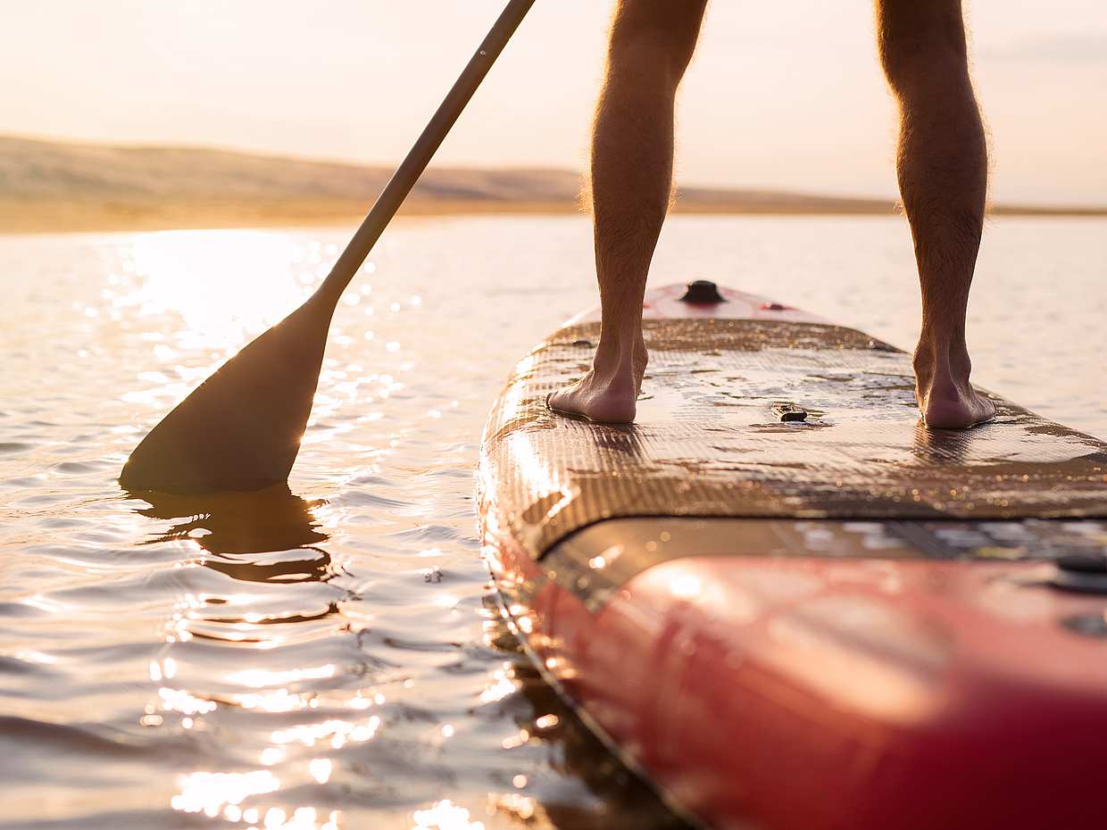 Paddle Surf v Seville ve Španělsku