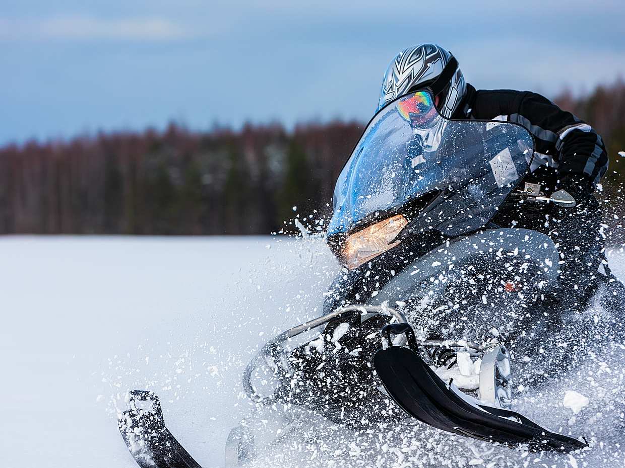 Snowmobile Initiation Tour in France, Courchevel