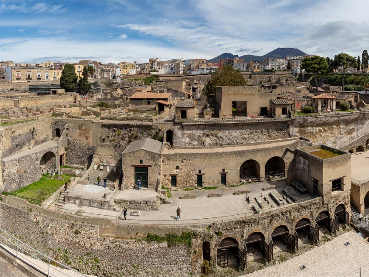 "Excursion quotidienne Pompéi et Herculanum au départ de Naples avec déjeuner pizza en Italie", photo 4