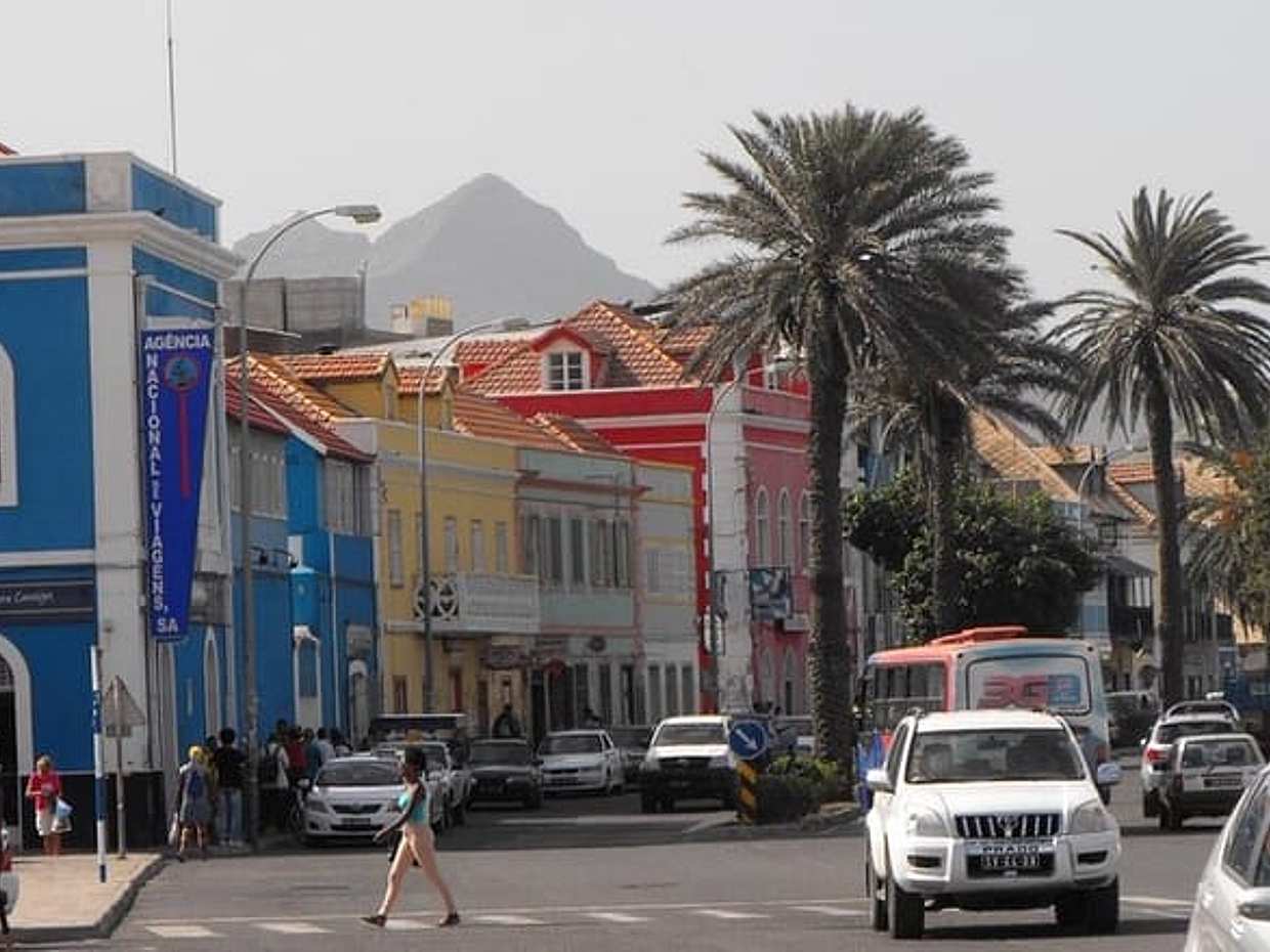 "Recorrido a pie por la ciudad, Mindelo, lo más destacado, Cabo Verde"