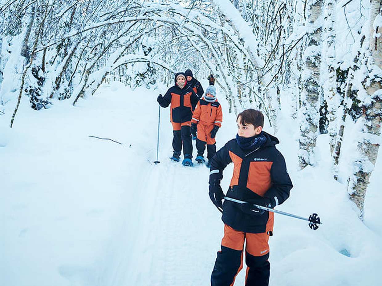 Easy Snowshoeing with a Warm Drink, Levi, photo 3