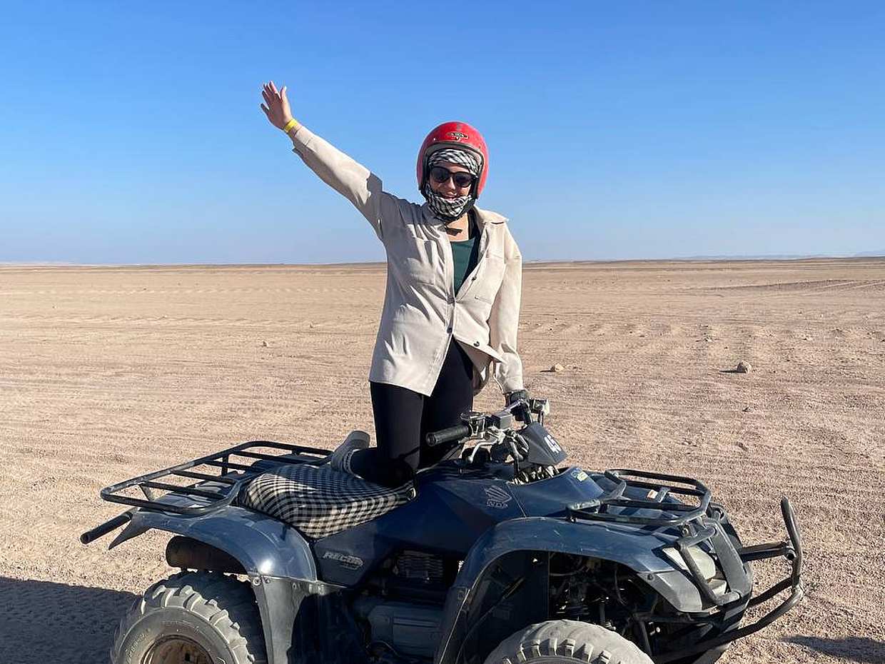 VTT en Hurghada pendant 3 heures : désert, Bédouins et chameaux., photo 5