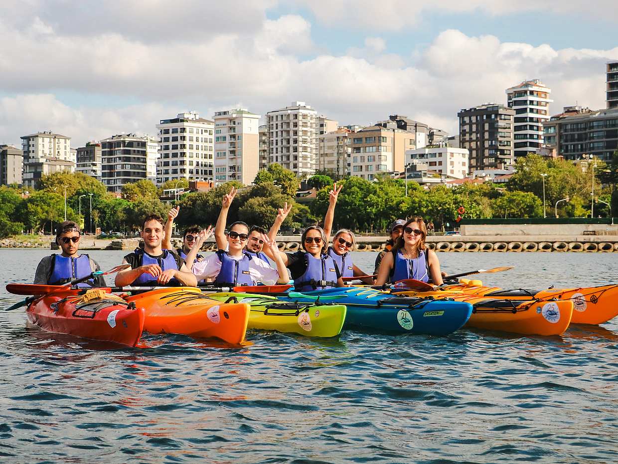 1 hours Kayak Adventure from Bostancı in Istanbul