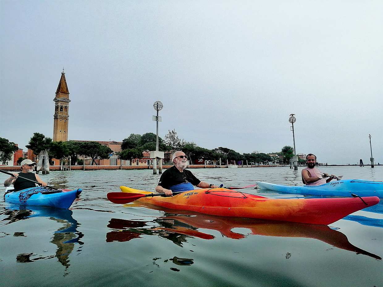 Kayak discovery tour in the lagoon of Venice and Burano, photo 4