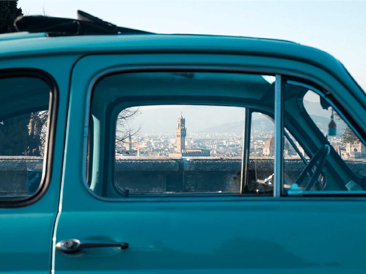 "Private Vintage FIAT 500 Fahrt in den toskanischen Hügeln mit Verkostung von Florenz in Italien", photo 4