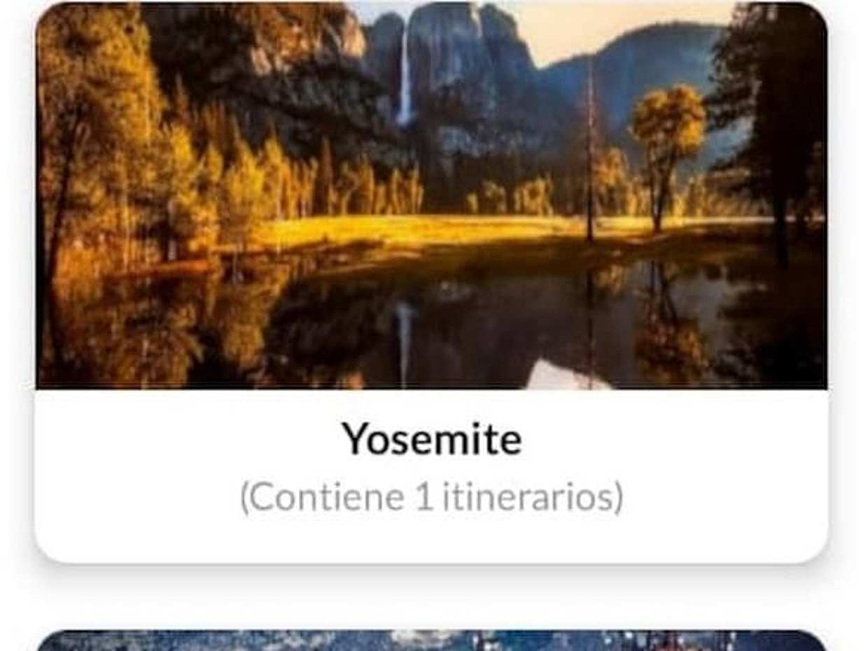 Yosemite Self-Guided Route APP