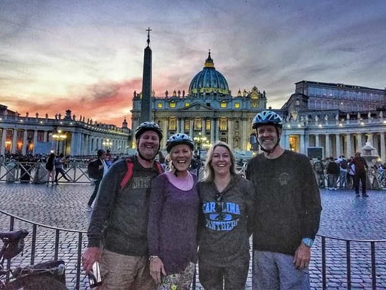 Rome at sunset is magic on two wheels, photo 5