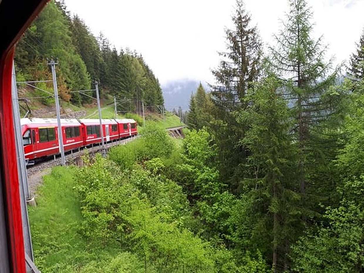 Bernina Train Tour, Swiss Alps & St Moritz From Milan, photo 4