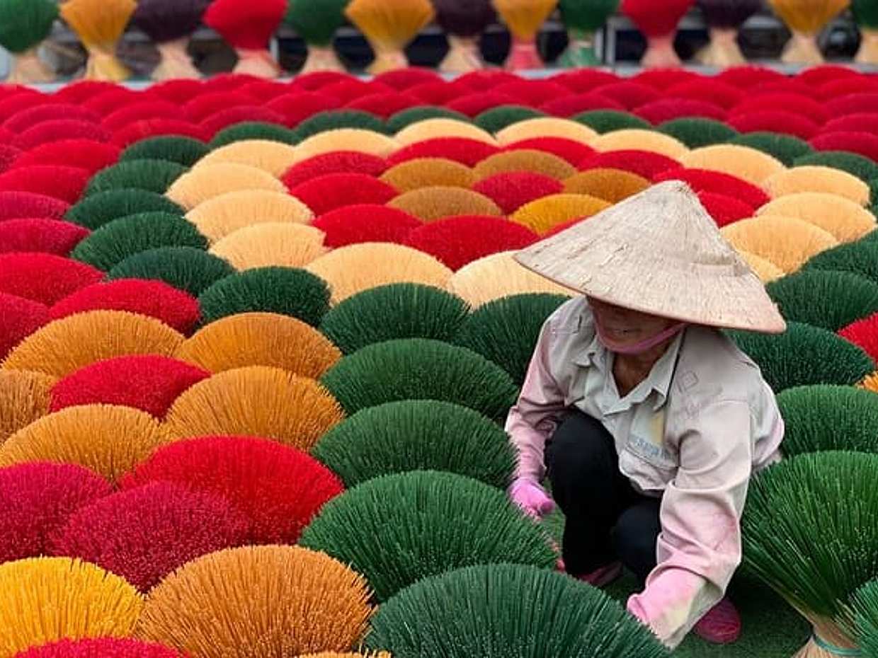 Hanoi Incense Village And Hat-Making And Lacquer Art Tour in Vietnam, Hà Nội, photo 2