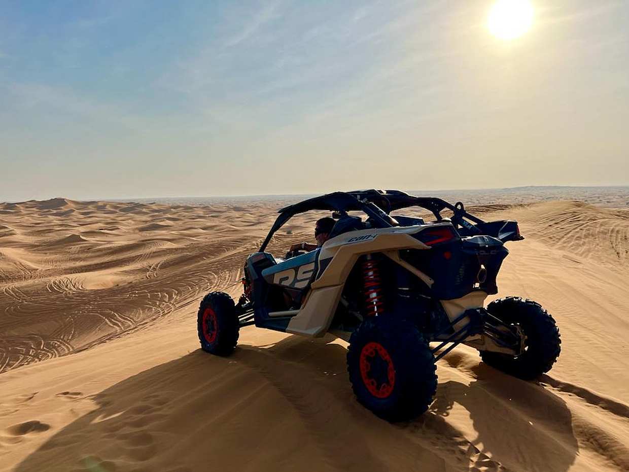 Morning 1000SS desert buggy ride with transfers from Dubai, Sharjah and Ajman in United Arab Emirates