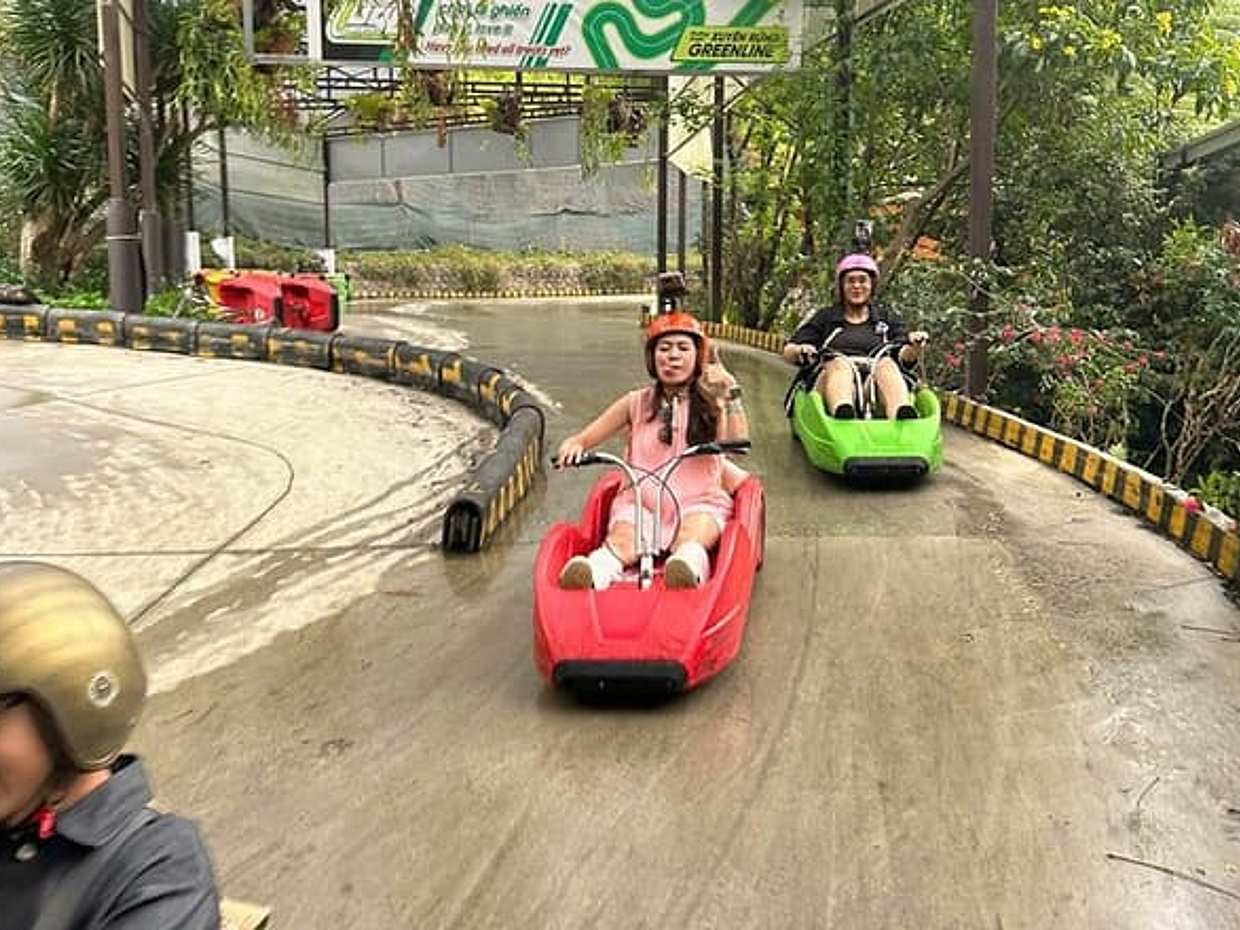 Dalat: Alpská dráha, Duhová skluzavka, Bláznivý dům & sáňkařská dráha, Vietnam, photo 4