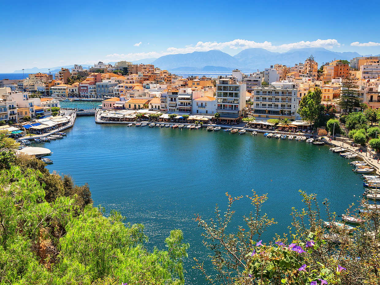 Agios Nikolaos, Spinalonga Island and Elounda from Heraklion, Greece