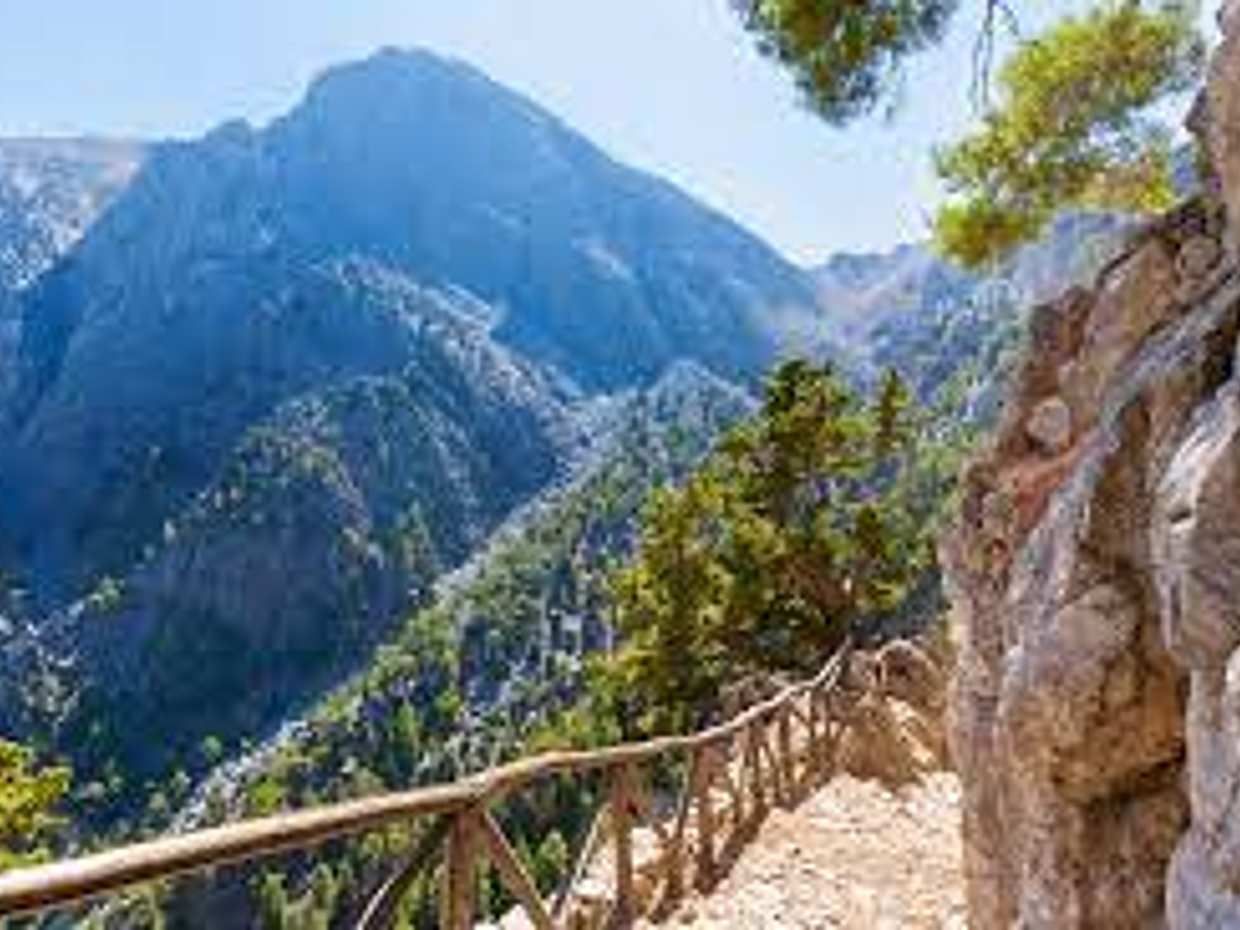 Einfacher Weg Schlucht von Samaria ab Chania in Griechenland, photo 2
