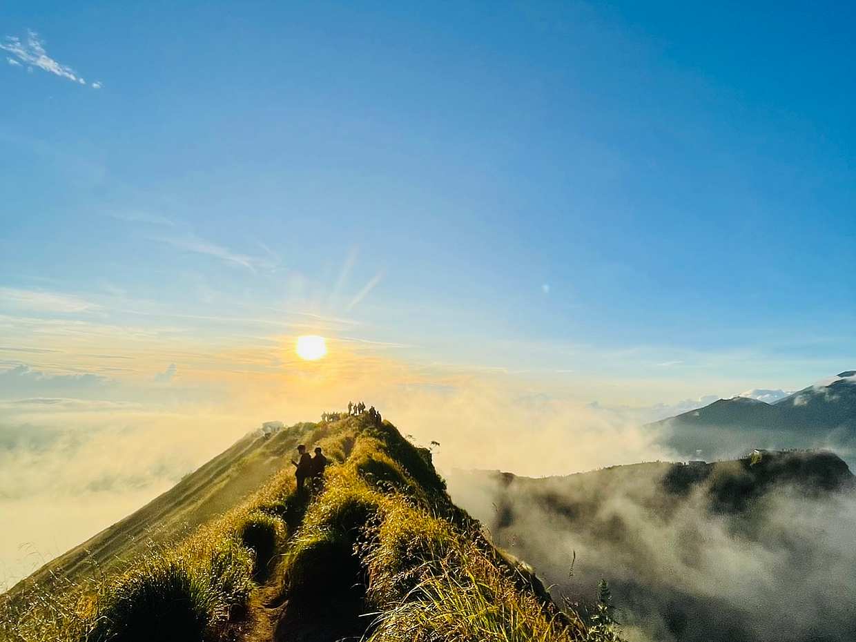 Mount Batur Sunrise trekking with Hotspring tours in Indonesia