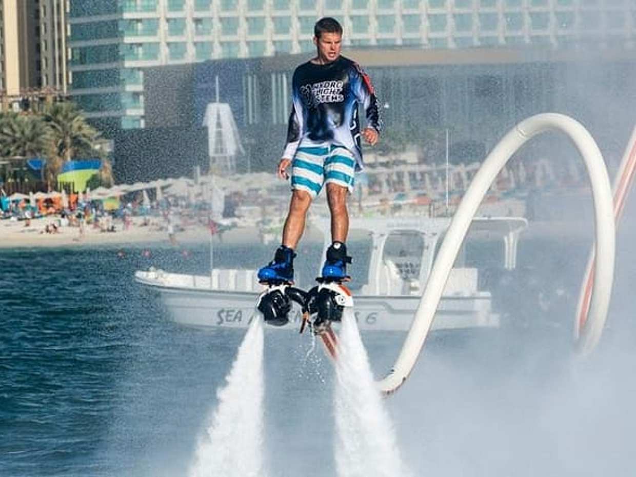 Jet Blade Flyboard Experience في الإمارات العربية المتحدة، دبي