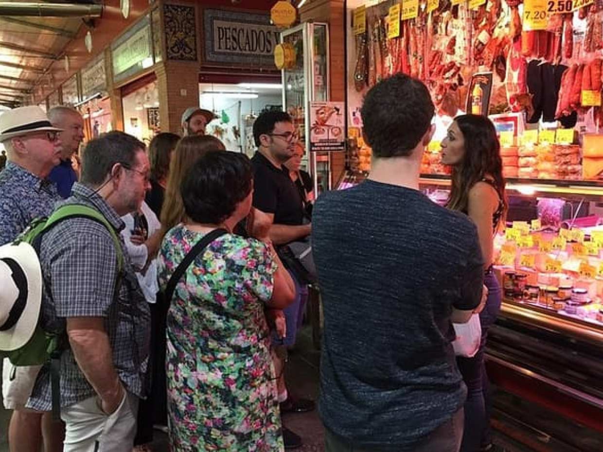 Triana Market Food Tour - Jamón, Cheese & Sherry Wine Tastings in Spain, Seville, photo 4