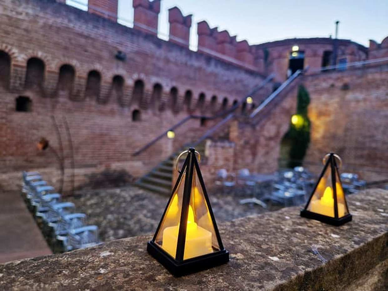 Rocca di Riolo Terme: guided candlelight tour