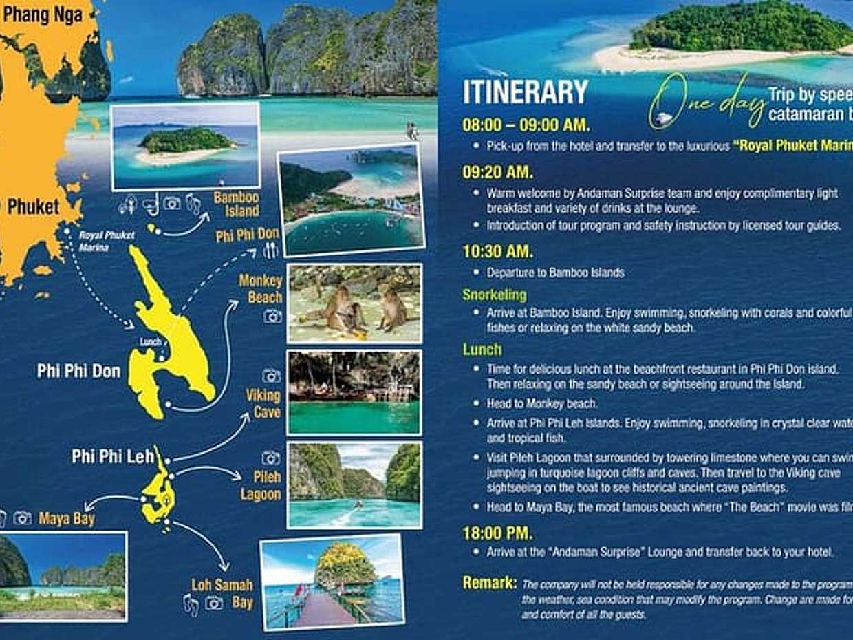 Phi Phi & Bamboo Islands Escape by Luxury Catamaran, photo 3