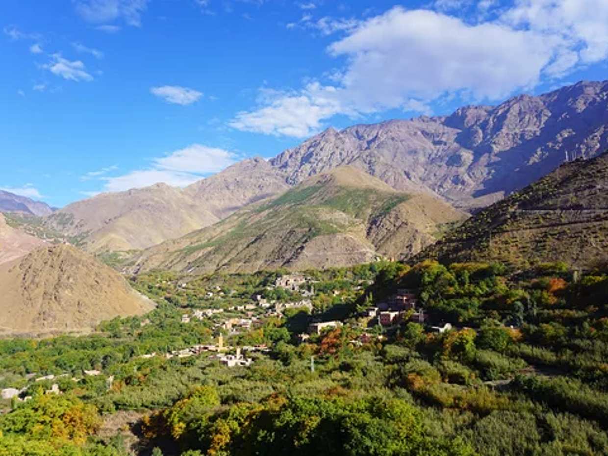 Tizi Mazik Wandern in Marokko, Marrakesch.
