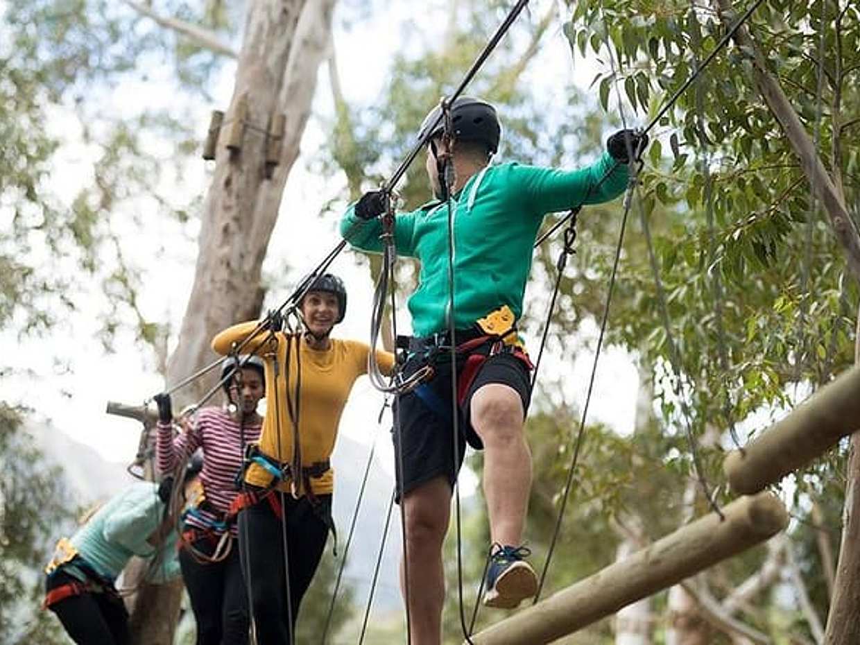 Ziplining in the Atlas mountains, photo 2