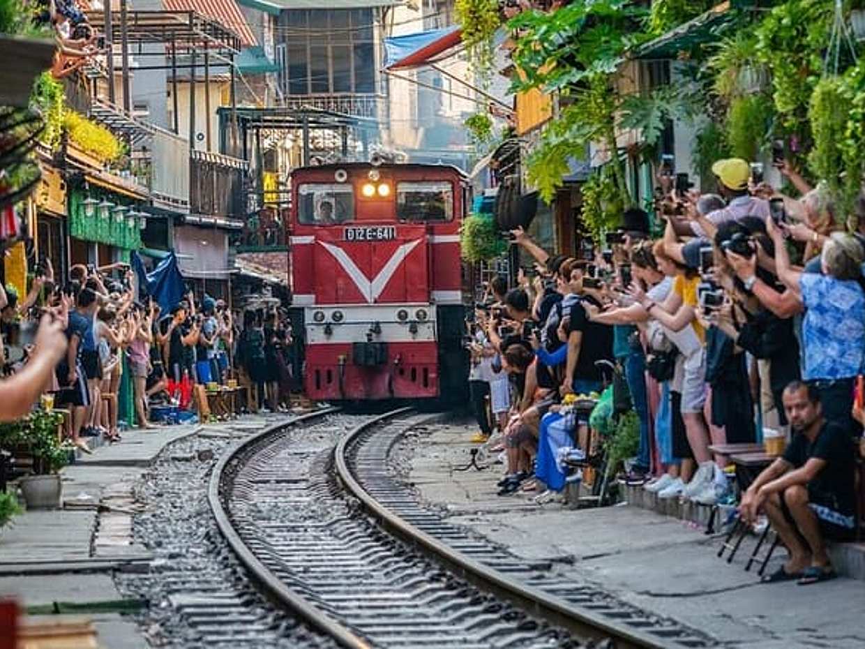 All-in Full-day Hanoi: Incense Village, City Tour & Train Street