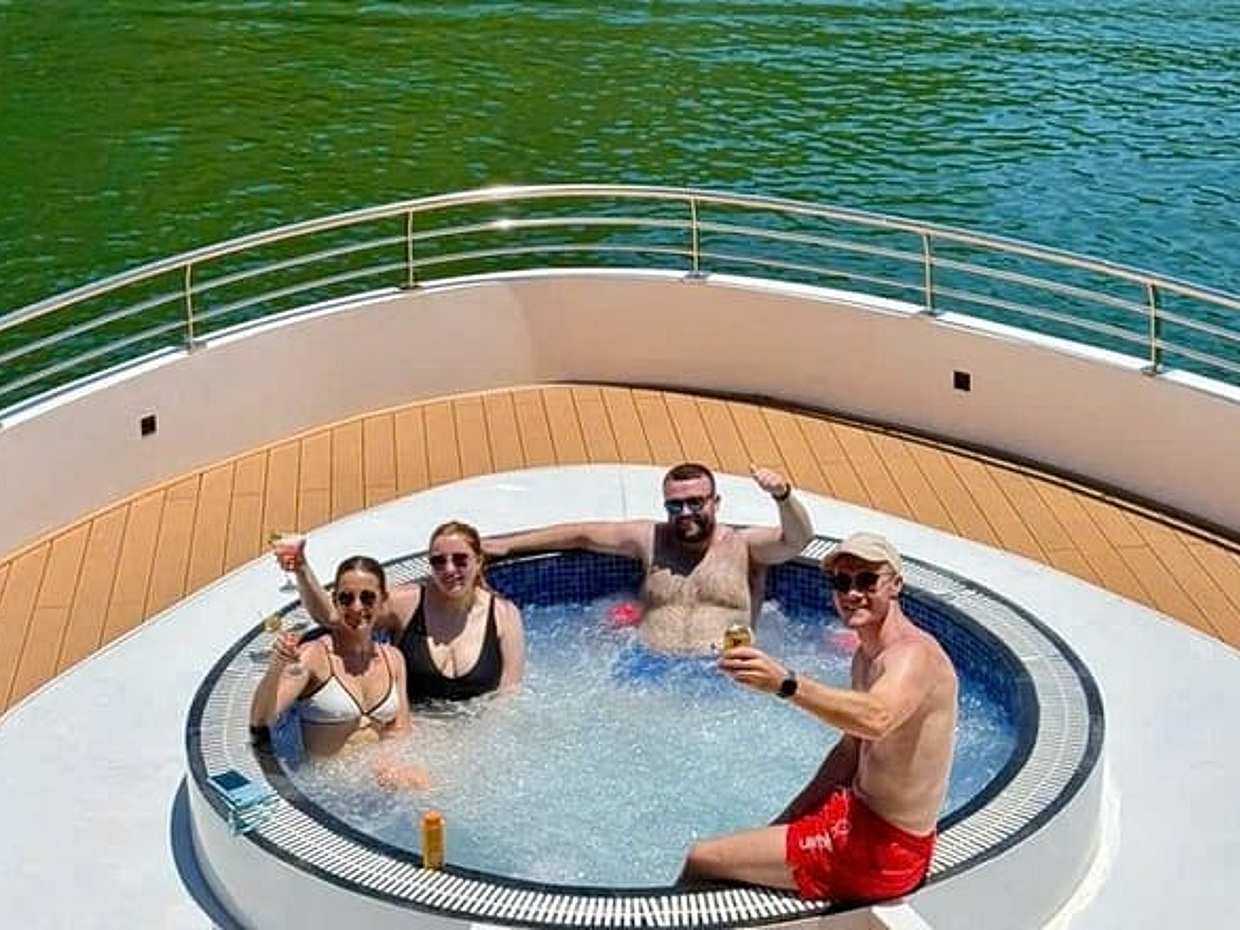 Hanoi to Cat Ba Island & Lan Ha Bay 5-Star Day Cruise with Lunch