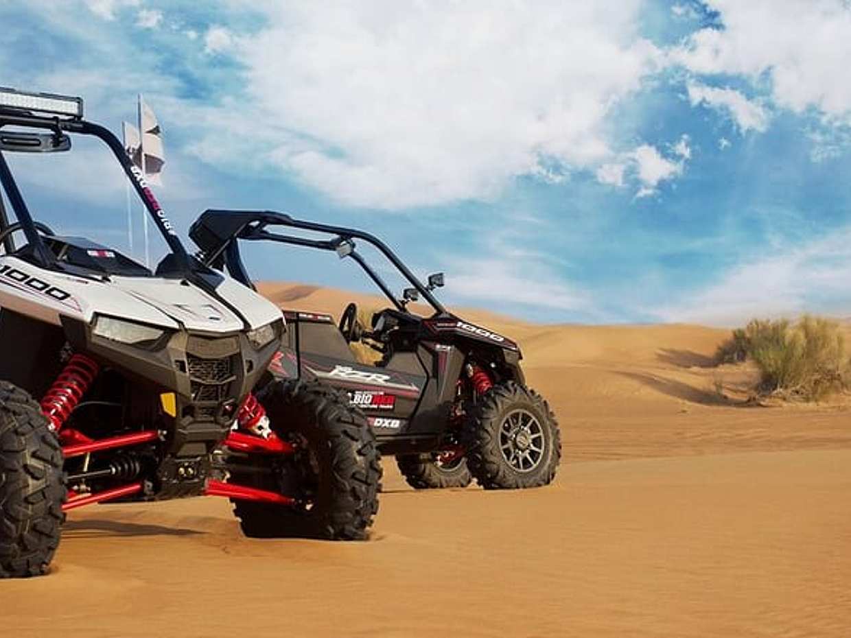 1- Seater Polaris RZR RS1 Buggy Tours in Dubai, photo 4