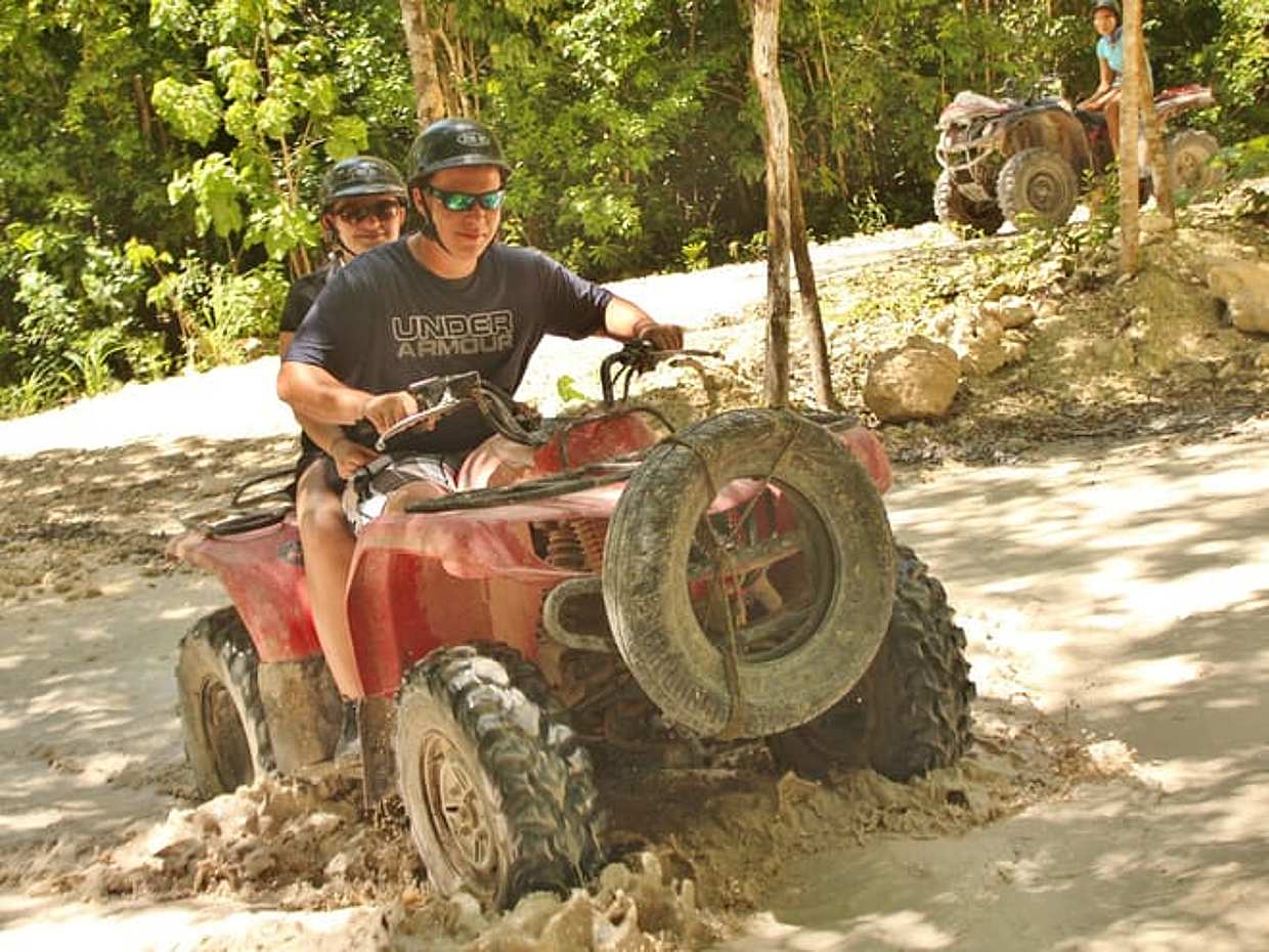 Playa del Carmen Adventure Tour: ATV Ride, Cenote Swim, and Crystal Caves