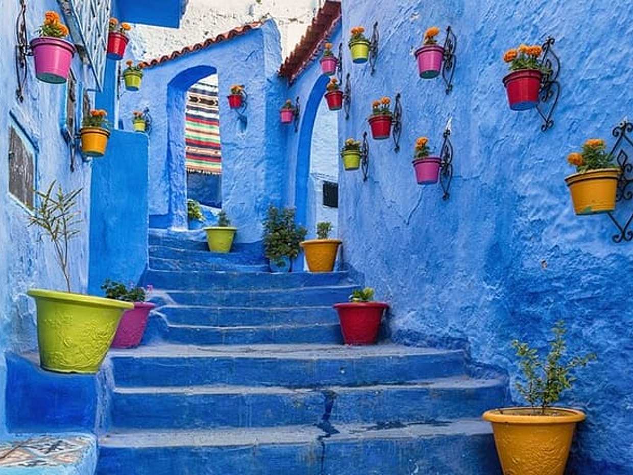 Casablanca 2 Tage Ausflug nach Chefchaoun (Blaue Stadt) in Marokko, Dar-el-Beida