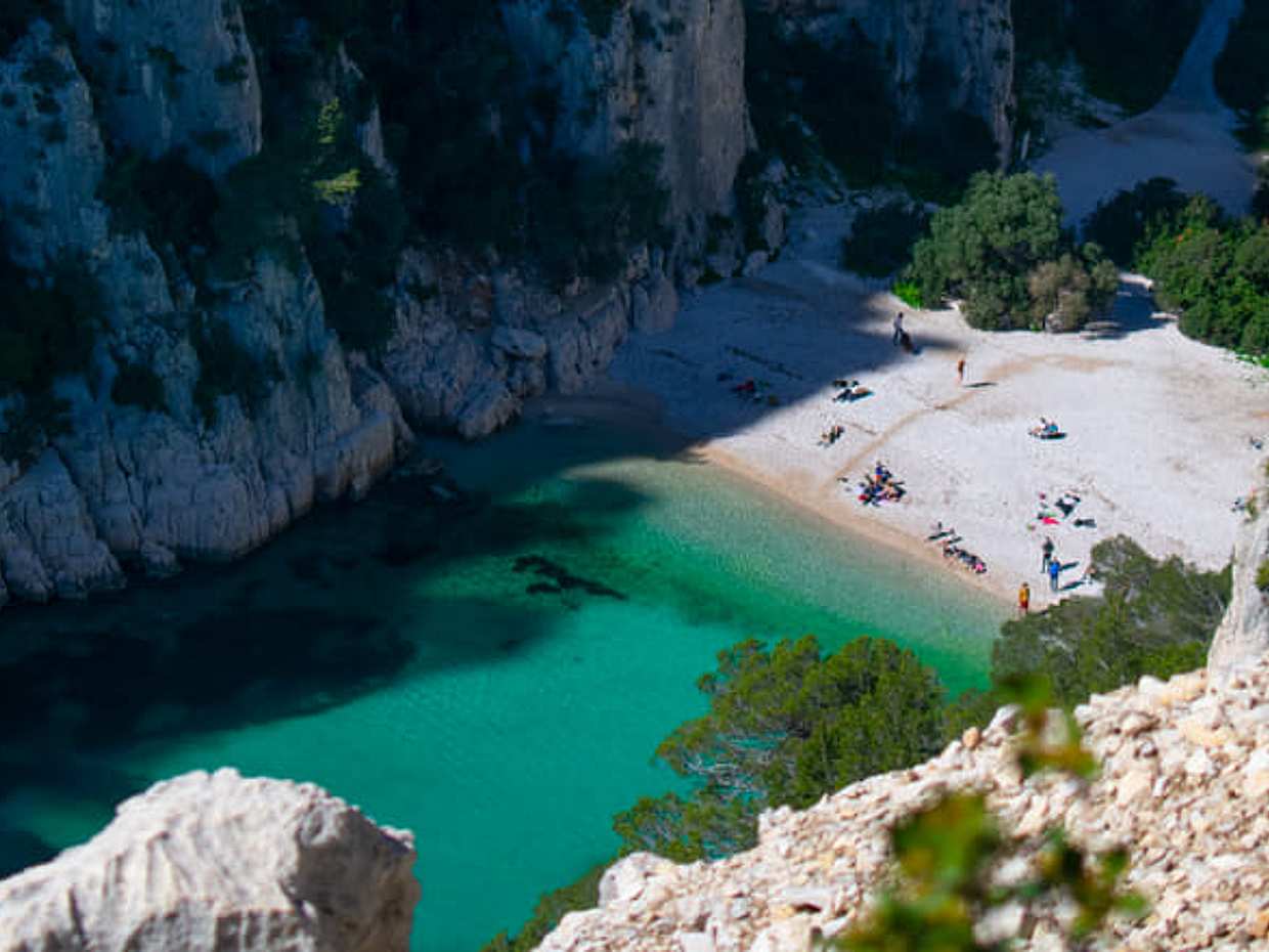 Hiking in the Calanques national park from Luminy